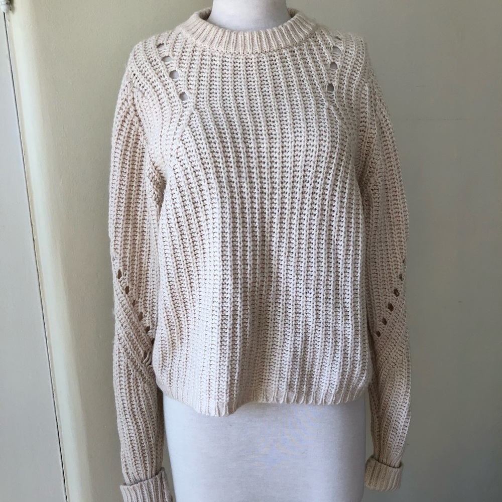AlliK cream sweater